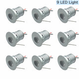 DC12V Mini LED Downlight 3W Indoor Ceiling Spotlight 30mm Recessed Home Bedroom Kitchen Spot Light 24V Showcase Cabinet Lighting