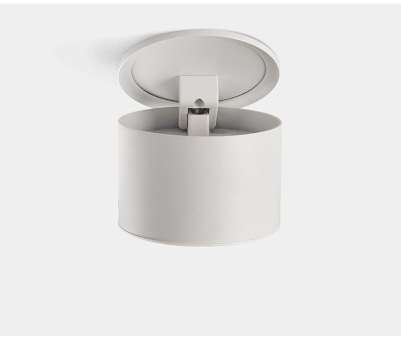 Foldable and Rotating Recessed LED Downlight 9W COB Ceiling Spot Light 12W Dimmable 110V 220V 15W Warm White For Living Room