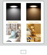 Motion Sensor LED Light Auto Switch Night Light Motion Detector Recessed LED Downlight Daylight Hallway Basement For Home