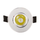 Best price 1W 3W 4pcs/lot mini high power Recessed Led Downlight  AC85-260V 110-330LM with LED Driver warm nature pure white