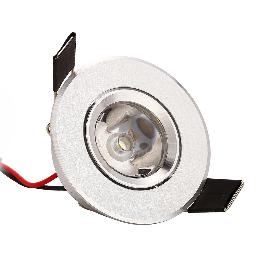 Best price 1W 3W 4pcs/lot mini high power Recessed Led Downlight  AC85-260V 110-330LM with LED Driver warm nature pure white