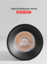 Modern Simple Black and White LED downlight Aluminum small spot led light fixture 10W 20W shop &amp; store home decor ceiling light