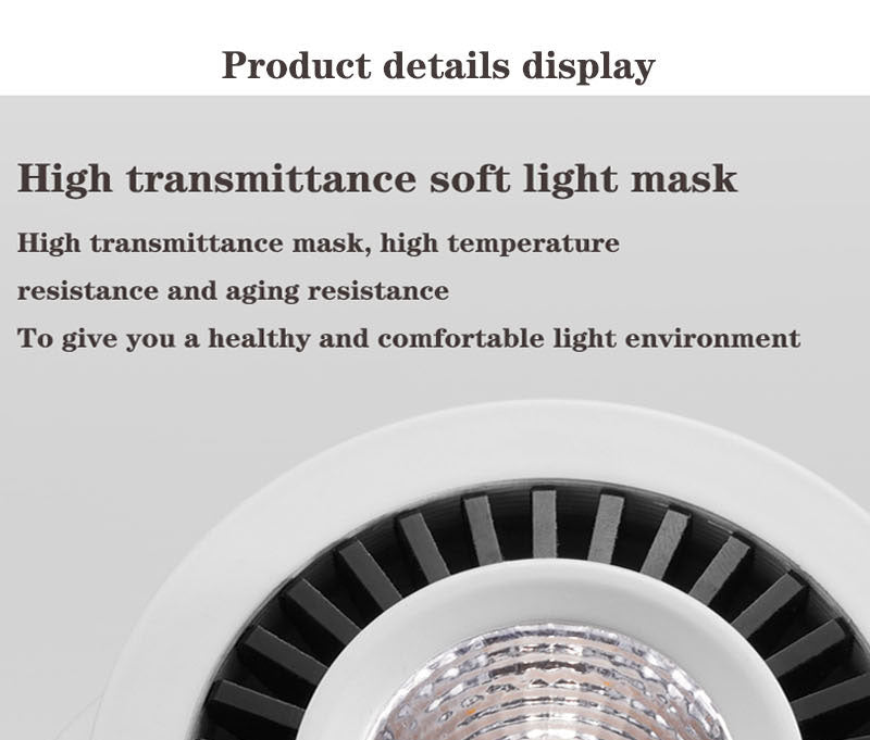 Dimmable Surface Mounted LED COB Downlight 5W/7W/9W/12W LED Lamp AC85V-265V Ceiling Spot Light with LED Driver White/Warm White