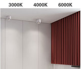 Dimmable Surface Mounted LED COB Downlight 5W/7W/9W/12W LED Lamp AC85V-265V Ceiling Spot Light with LED Driver White/Warm White