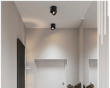 Dimmable Surface Mounted LED COB Downlight 5W/7W/9W/12W LED Lamp AC85V-265V Ceiling Spot Light with LED Driver White/Warm White