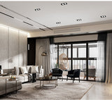 Square Dimmable LED Downlight Recessed LED Ceiling Spotlight 7W/9W/12W/14W/18W/24W AC90~260V Indoor Lighting