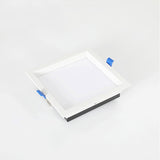Square Dimmable Recessed LED Downlights 12W 18W 24W 30W LED Ceiling Spot Lights AC85~265V LED Panel Lights Indoor Lighting