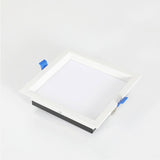 Square Dimmable Recessed LED Downlights 12W 18W 24W 30W LED Ceiling Spot Lights AC85~265V LED Panel Lights Indoor Lighting
