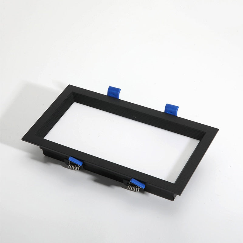 Square Dimmable Recessed LED Downlights 12W 18W 24W 30W LED Ceiling Spot Lights AC85~265V LED Panel Lights Indoor Lighting