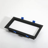 Square Dimmable Recessed LED Downlights 12W 18W 24W 30W LED Ceiling Spot Lights AC85~265V LED Panel Lights Indoor Lighting