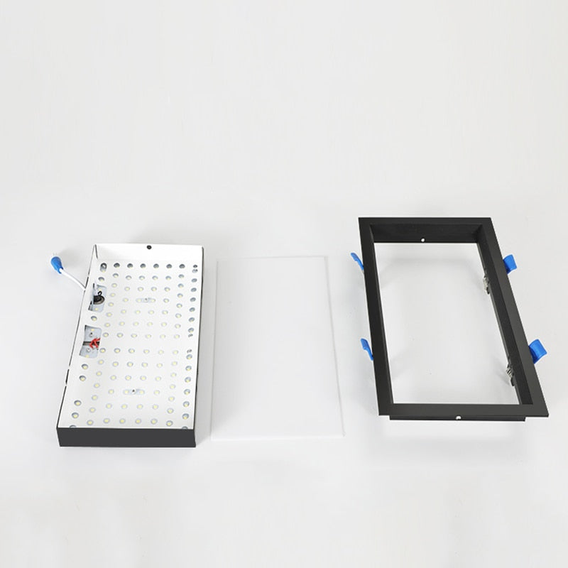 Square Dimmable Recessed LED Downlights 12W 18W 24W 30W LED Ceiling Spot Lights AC85~265V LED Panel Lights Indoor Lighting