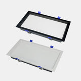 Square Dimmable Recessed LED Downlights 12W 18W 24W 30W LED Ceiling Spot Lights AC85~265V LED Panel Lights Indoor Lighting