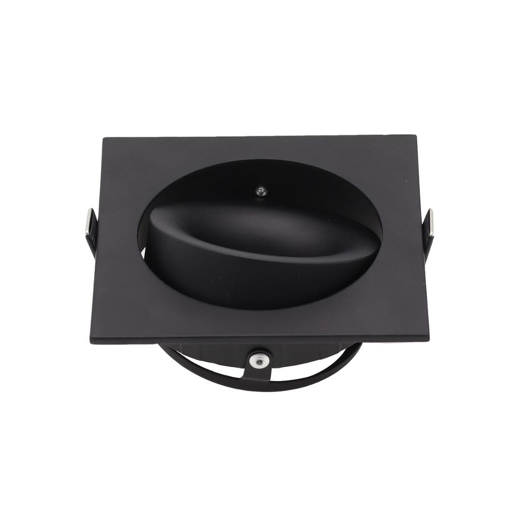 GU10 Spot bulb fixture 360 degree adjustable MR16 fitting mounting ceiling spot lights frame round downlight holder bases Fitting