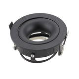 GU10 Spot bulb fixture 360 degree adjustable MR16 fitting mounting ceiling spot lights frame round downlight holder bases Fitting