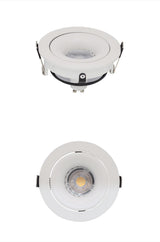 GU10 Spot bulb fixture 360 degree adjustable MR16 fitting mounting ceiling spot lights frame round downlight holder bases Fitting