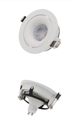 GU10 Spot bulb fixture 360 degree adjustable MR16 fitting mounting ceiling spot lights frame round downlight holder bases Fitting