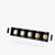 LED Linear Light COB Downlight Dimmable 10W 20W 30W 24 Degree Ceiling Spot Lights 2W 4W 6W 85-265V White Black Bathroom Lighting