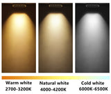 LED Linear Light COB Downlight Dimmable 10W 20W 30W 24 Degree Ceiling Spot Lights 2W 4W 6W 85-265V White Black Bathroom Lighting