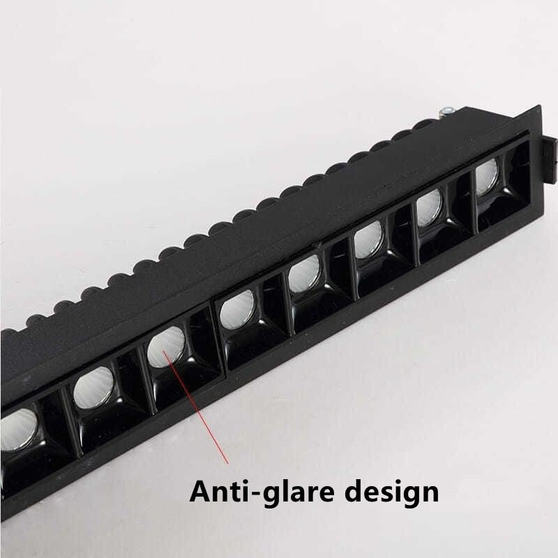 LED Linear Light COB Downlight Dimmable 10W 20W 30W 24 Degree Ceiling Spot Lights 2W 4W 6W 85-265V White Black Bathroom Lighting