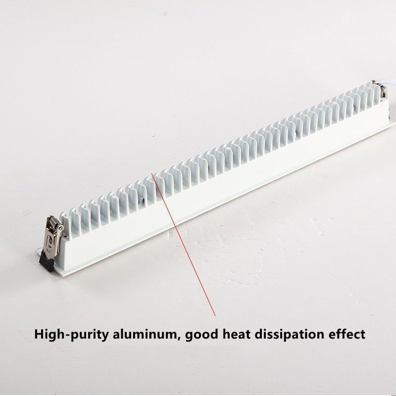 LED Linear Light COB Downlight Dimmable 10W 20W 30W 24 Degree Ceiling Spot Lights 2W 4W 6W 85-265V White Black Bathroom Lighting