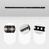 LED Linear Light COB Downlight Dimmable 10W 20W 30W 24 Degree Ceiling Spot Lights 2W 4W 6W 85-265V White Black Bathroom Lighting