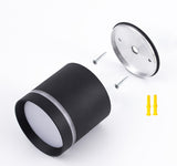 Dimmable LED downlight COB spotlight AC85-265V 7W 1W 12W 15W adjustable angle aluminum surface mounted light indoor lighting