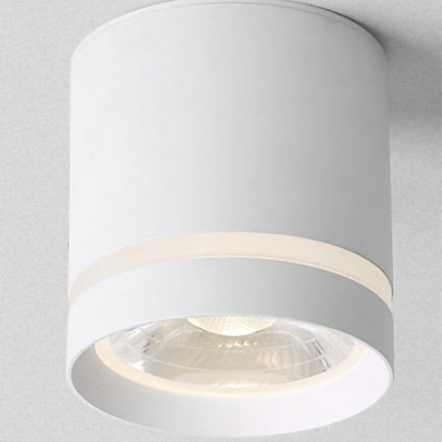 Dimmable LED downlight COB spotlight AC85-265V 7W 1W 12W 15W adjustable angle aluminum surface mounted light indoor lighting