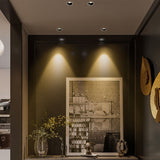 LED Round Recessed Dimmable Downlights 7W/9W/12W/15W COB LED Anti Glare Ceiling Spotlights AC90~260V Background Indoor Lighting