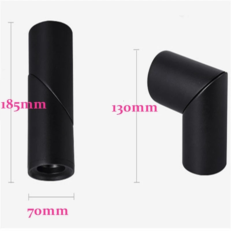 LED COB regulable Downlights ac85-265V 10W 15W 20W LED white black