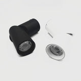 LED COB regulable Downlights ac85-265V 10W 15W 20W LED white black