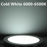 LED Panel light 3W/6W/9W/12W/15W/25W 12V/24V LED Panel Light Warm White/Cold White 2835 SMD LED Downlight Panel Lighting
