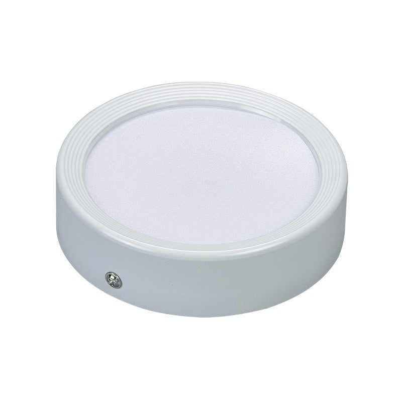 LED COB Downlight LED Surface Mounted Downlight Without Perforation Panel Light Home Decor Cob Ceiling Fixtures Lighting