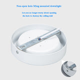 LED COB Downlight LED Surface Mounted Downlight Without Perforation Panel Light Home Decor Cob Ceiling Fixtures Lighting