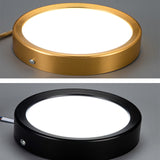 LED COB Downlight LED Surface Mounted Downlight Without Perforation Panel Light Home Decor Cob Ceiling Fixtures Lighting