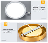 LED COB Downlight LED Surface Mounted Downlight Without Perforation Panel Light Home Decor Cob Ceiling Fixtures Lighting