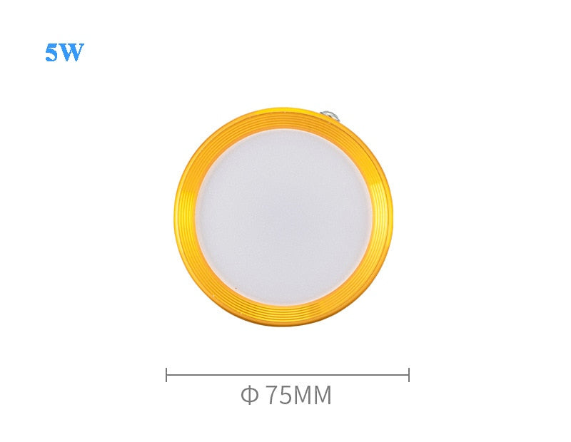 LED COB Downlight LED Surface Mounted Downlight Without Perforation Panel Light Home Decor Cob Ceiling Fixtures Lighting