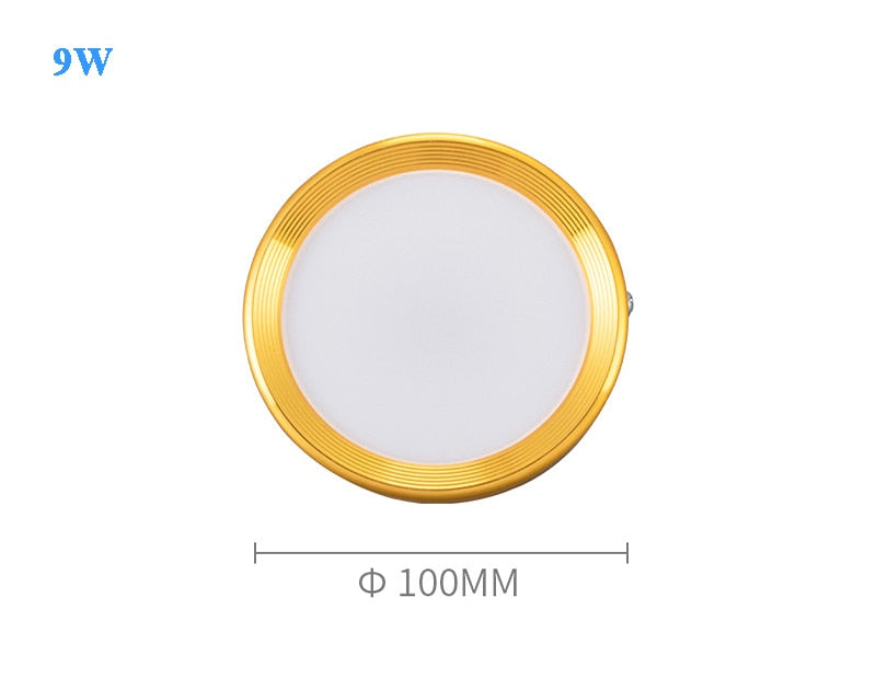 LED COB Downlight LED Surface Mounted Downlight Without Perforation Panel Light Home Decor Cob Ceiling Fixtures Lighting