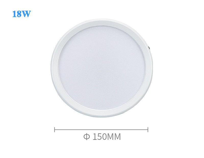 LED COB Downlight LED Surface Mounted Downlight Without Perforation Panel Light Home Decor Cob Ceiling Fixtures Lighting