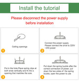 Kaguyahime LED Downlight Lamp 3W 5W 9W 12W 15W 18W 220V Gold/Silver Ultra Thin Down Light Aluminum Round Recessed Spotlight