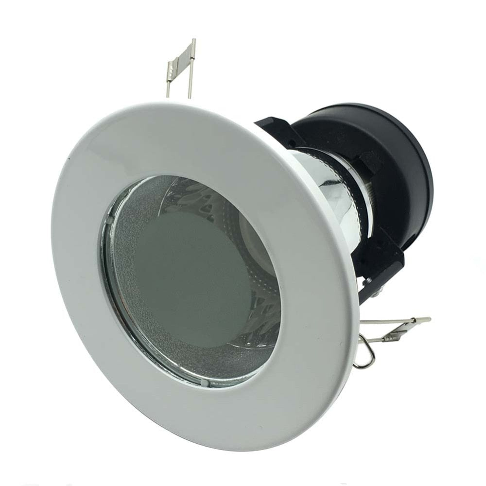 Recessed edison Ceiling Bathroom Downlight kit 70mm 90mm Cut Hole Spot Lamp Fitting Frame Bulb Replaceable E26 E27 Sockets