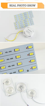 Led Downlight Accessory Octopus Magnetic plate Ring Light Led Lamp 12W 16W 20W 24W 220V For Ceiling Lamp Absorb dome Replace