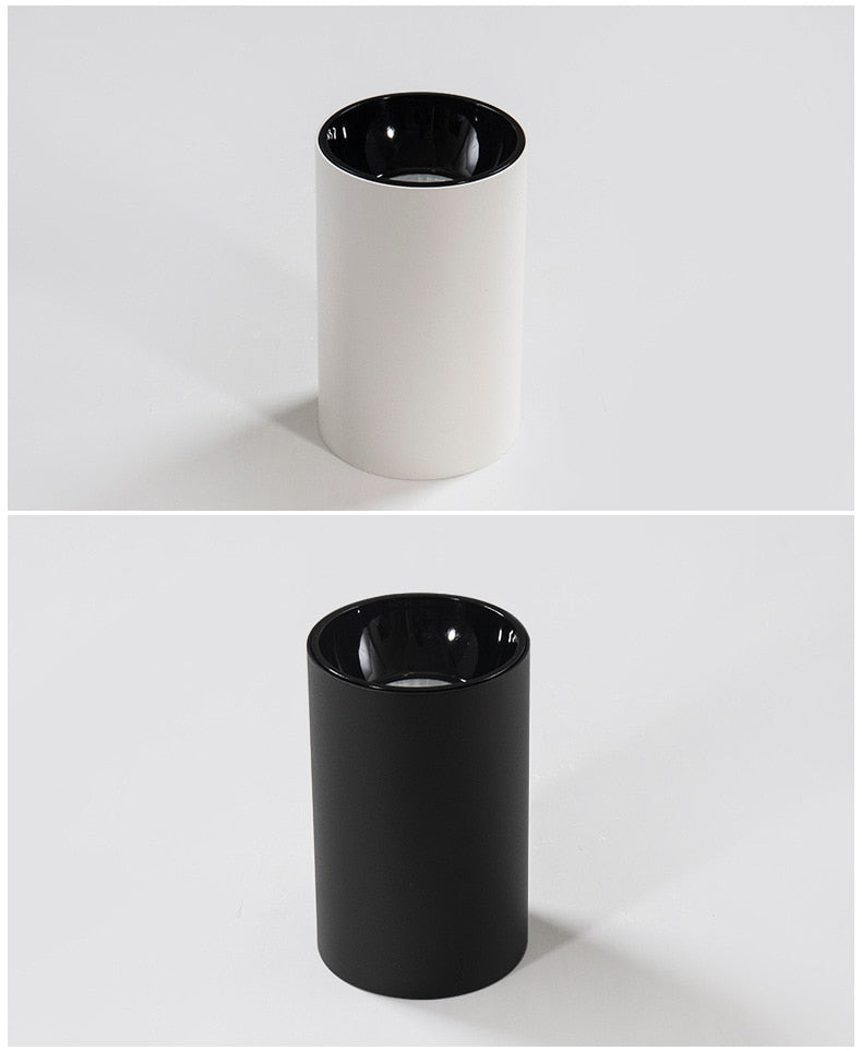 Round Dimmable Surface Mounted LED Downlights 7W 9W 12W 15W COB LED Ceiling Spot Lights AC110-220V LED Lamp Indoor Lighting