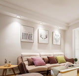 LED Dimmable Cob Spotlight Ceiling Light AC85-265V 7W 10W 12W 15W Aluminum Round Recessed Downlight