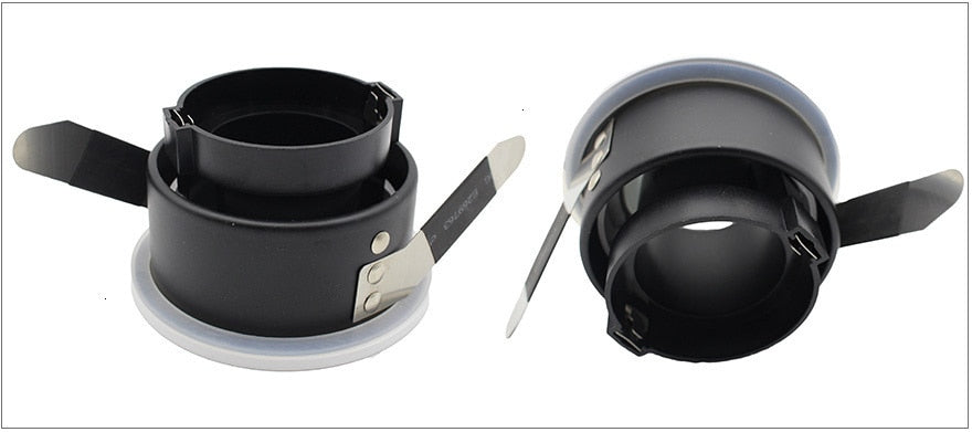 LEDIARY IP44 Waterproof LED Spot Downlights Ceiling Recessed 75mm Cut Hole Porch lamp Bathroom Use 85-265V 5W GU10 Light Source