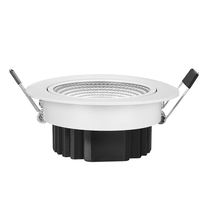 Dimmable LED COB Downlight AC110V 220V 5W 7W 9W 12W Recessed LED Spot Light lumination Indoor Decoration Ceiling Lamp