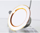 Kaguyahime 1/4pcs LED Downlight LED Spot Light 5W Indoor Round Recessed AC 220V 240V LED Spot Lighting Natural White/Warm/Cold