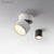 QIUBOSS Dimmable LED Surface Downlights 220V for Livingroom 15W LED Ceiling Spotlights COB Background Lighting Lamp for Bedroom