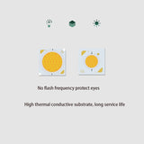 LED COB Downlight Dimmable 110V 220V 15W 20W 24W 30W Spot Light 4000K Ceiling Lamp For Indoor Lighting - Warm White