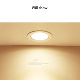 LED COB Downlight Dimmable 110V 220V 15W 20W 24W 30W Spot Light 4000K Ceiling Lamp For Indoor Lighting - Warm White