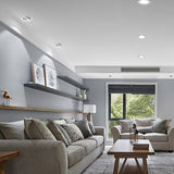 LED COB Downlight Dimmable 110V 220V 15W 20W 24W 30W Spot Light 4000K Ceiling Lamp For Indoor Lighting - Warm White